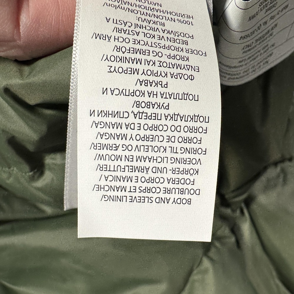 Polo Ralph Lauren Jacket Mens XL Green Camo Down Puffer Fur Trim Coat Bomber - Picture 10 of 16